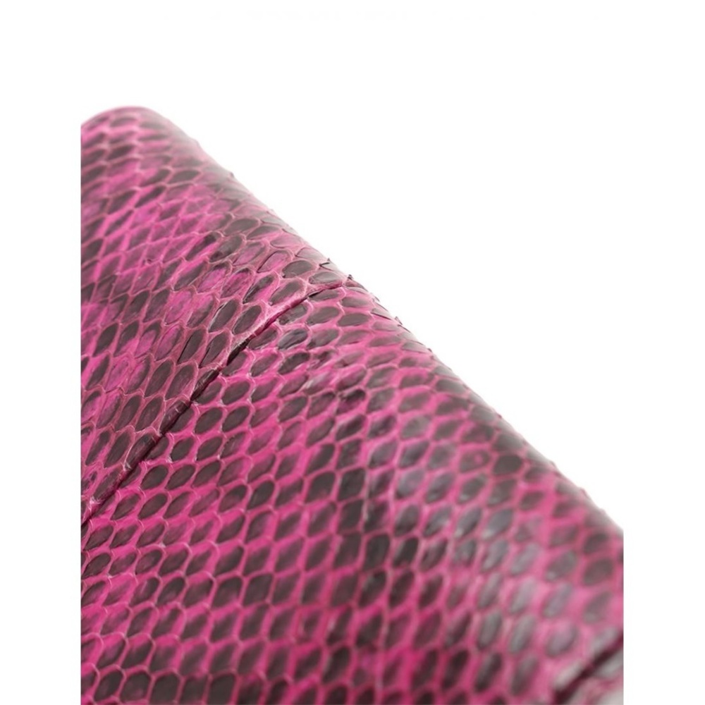 Fendi Purple Python Toujours Wallet - image 7